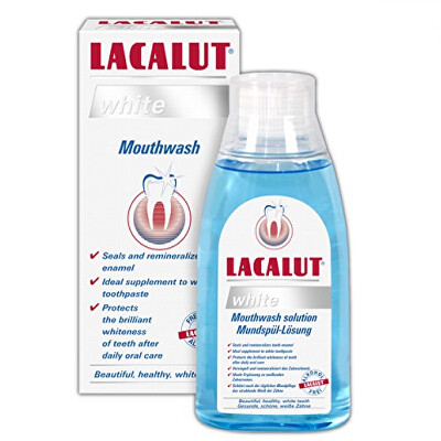 Lacalut - Ústní voda s bělicím účinkem White 300 ml