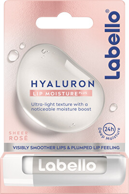 Labello - Balzám na rty Hyaluron Rose Lip Balm 5,2 g