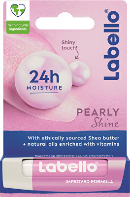 Labello - Balzám na rty Pearly Shine Caring Lip Balm 4,8 g