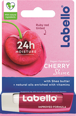 Labello - Tónovací balzám na rty Cherry Shine Caring Lip Balm 4,8 g