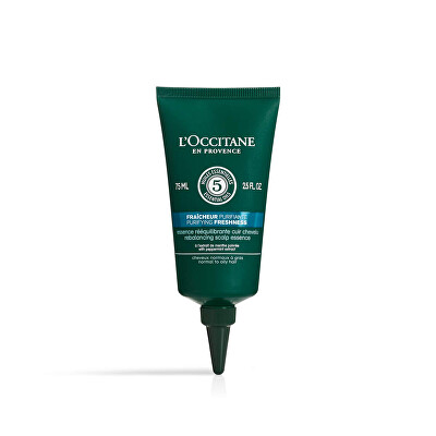 L'Occitane en Provence - Osvěžující sérum pro normální až mastné vlasy Purifying Freshness (Rebalancing Scalp Essence) 75 ml
