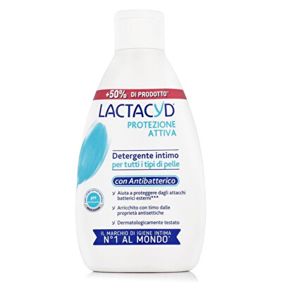 LACTACYD - Intimní mycí emulze Antibacterial 300 ml