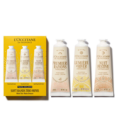 L'Occitane en Provence - Dárková sada Soft Hands Trio Minis