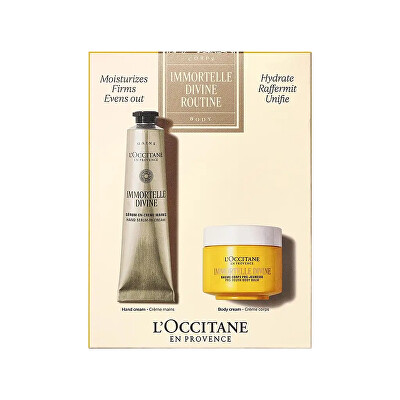 L'Occitane en Provence - Dárková sada Immortelle Body Care Set