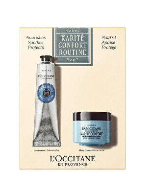 L'Occitane en Provence - Dárková sada Karité Confort Routine Set