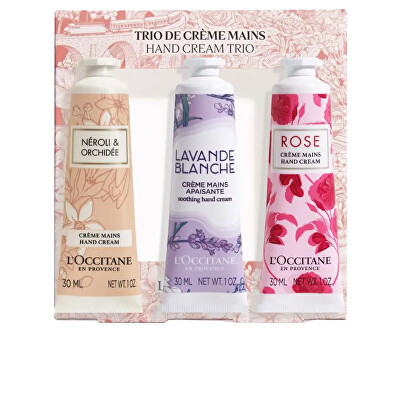 L'Occitane en Provence - Dárková sada krémů na ruce Hand Cream Trio