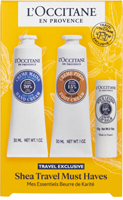 L'Occitane en Provence - Dárková sada Shea Travel Must Haves