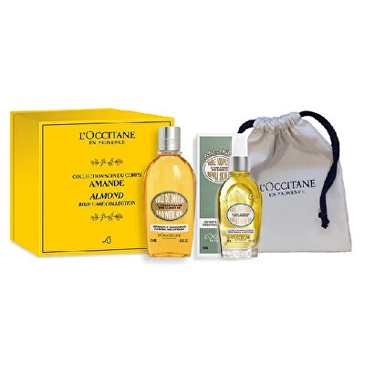 L'Occitane en Provence - Dárková sada tělové péče Almond Body Care Gift Set