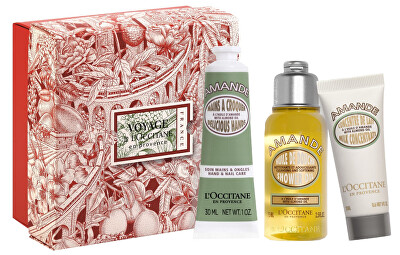 L'Occitane en Provence - Dárková sada tělové péče The Almond Sweetness Discovery Gift Set