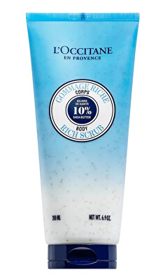 L'Occitane en Provence - Tělový peeling Shea Butter (Body Rich Scrub) 200 ml