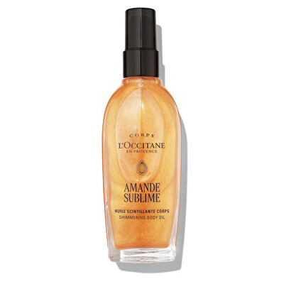 L'Occitane en Provence - Třpytivý tělový olej Amande Sublime Shimmering Body Oil 100 ml