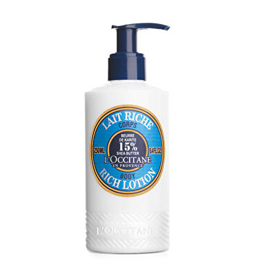 L'Occitane en Provence - Tělové mléko 15% Shea Butter (Body Lotion) 250 ml