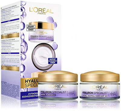 L'Oréal Paris  - Kosmetická sada hydratační pleťové péče Hyaluron Specialist