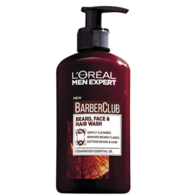 L'Oréal Paris  - Gel na vousy, tvář a vlasy Barber Club Gel 3v1 (Beard, Face & Hair Wash) 200 ml