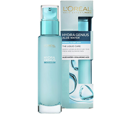 L'Oréal Paris  - Hydratační pleťová péče pro každodenní použití pro normální až suchou pleť Hydra Genius (Liquid Care Daily Moisturiser) 70 ml