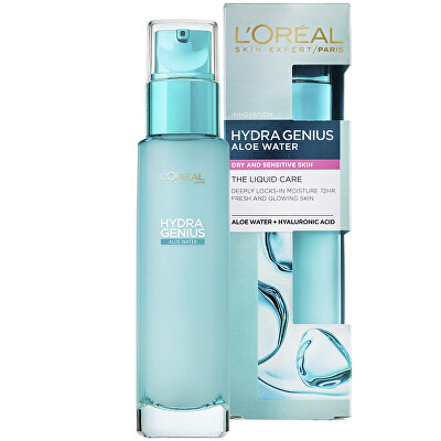 L'Oréal Paris  - Hydratační pleťová péče pro každodenní použití pro suchou a citlivou pleť Hydra Genius (Liquid Care Daily Moisturiser) 70 ml