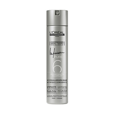 L'Oréal Professionnel - Hypoalergenní lak na vlasy se silnou fixací Infinium Pure (Hairspray) 300 ml