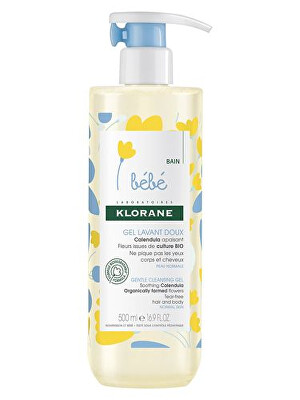 Klorane - Jemný mycí gel pro děti od narození (Gentle Cleansing Gel)