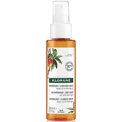 Klorane - Vyživující olej na suché vlasy (Nourishing Dry Hair Oil) 100 ml