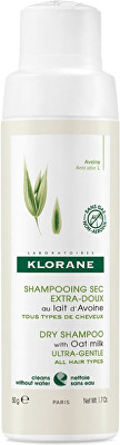 Klorane - Suchý šampón pre všetky typy vlasov Ovsené mlieko (Dry Shampoo) 50 g