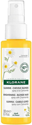 Klorane - Fényesítő spray szőke hajra Kamilla (Hair Spray) 100 ml