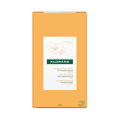 Klorane - Studené voskové pásky na nohy (Cold Wax Strips) 6 ks