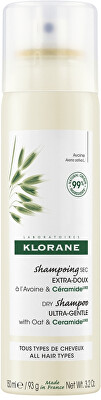 Klorane - Suchý šampon s ceramidy Oves (Dry Shampoo) 150 ml