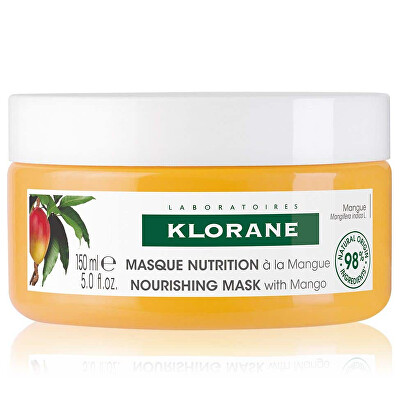 Klorane - Vyživující maska pro suché a poškozené vlasy Mango (Nourishing Mask With Mango Butter) 150 ml
