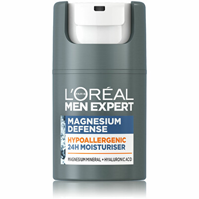 L'Oréal Paris  - Denní pleťový krém Men Expert Magnesium Defense (Moisturiser) 50 ml