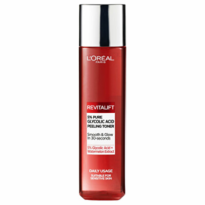 L'Oréal Paris  - Exfoliační pleťové tonikum Revitalift (Peeling Toner) 180 ml