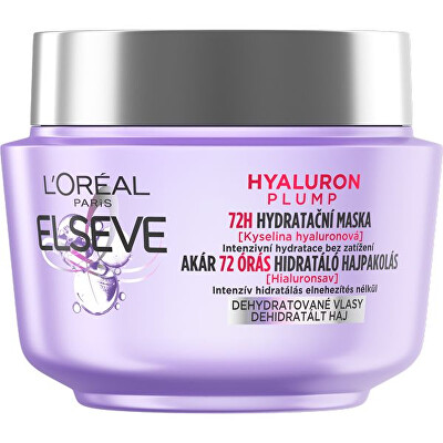L'Oréal Paris  - Hydratační maska s kyselinou hyaluronovou Elseve Hyaluron Plump 72H (Hydrating Mask) 300 ml