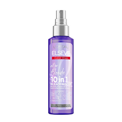 L'Oréal Paris  - Bezoplachová péče pro blond vlasy Color Vive Purple All For Blonde 10 in 1 (Spray) 150 ml