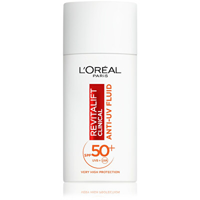 L'Oréal Paris  - Denní ochranný fluid Revitalift Clinical SPF50+ s vitamínem C (Anti-UV Fluid) 50 ml