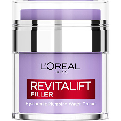 L'Oréal Paris  - Lehký pleťový krém s kyselinou hyaluronovou Revitalift Filler (Plumping Water-Cream) 50 ml