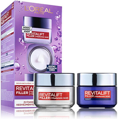 L'Oréal Paris  - Dárková sada vyplňující pleťové péče Revitalift Filler Duopack