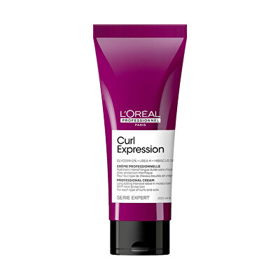 L'Oréal Professionnel - Bezoplachový krém pro kudrnaté a vlnité vlasy Curl Expression Long Lasting Moisturizer (Professional Cream) 200 ml