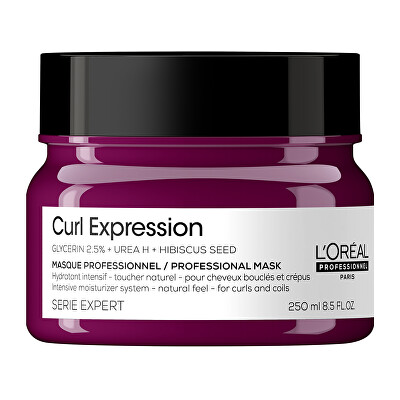 L'Oréal Professionnel - Intenzivní hydratační maska pro kudrnaté a vlnité vlasy Curl Expression Intensive Moisturizing (Professional Mask) 250 ml