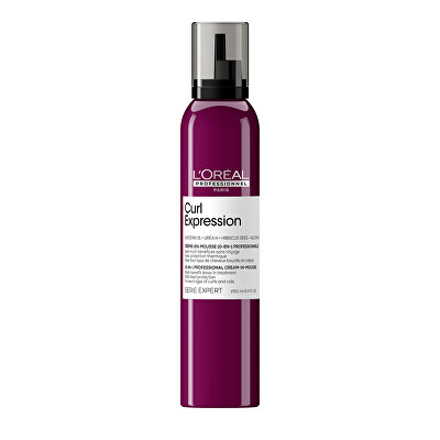 L'Oréal Professionnel - Multifunkční krémová pěna pro kudrnaté a vlnité vlasy Curl Expression 10-in-1 (Professional Cream-in-Mousse) 250 ml