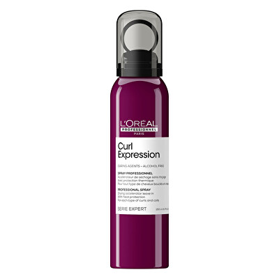 L'Oréal Professionnel - Sprej pro urychlení vysoušení kudrnatých a vlnitých vlasů Curl Expression Drying Accelerator (Professional Spray) 150 ml