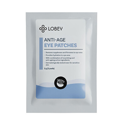 LOBEY - Hydrogélové vankúšiky pod oči Anti-Age Eye Patches 1 pár