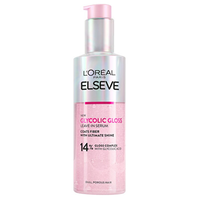 L'Oréal Paris  - Bezoplachové sérum pro lesk vlasů Elseve Glycolic Gloss (Leave-In Serum) 150 ml
