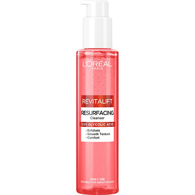 L'Oréal Paris  - Exfoliační čisticí gel s kyselinou glykolovou Revitalift (Resurfacing Cleanser) 150 ml