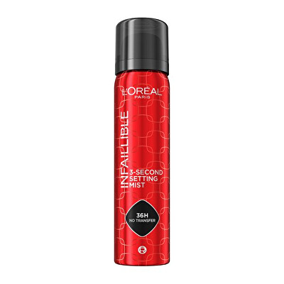 L'Oréal Paris  - Fixační sprej na make-up Infaillible (3 Second Setting Mist) 75 ml