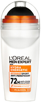 L'Oréal Paris  - Kuličkový antiperspirant Men Expert Hydra Energetic (Extreme Sport Anti-Perspirant) 50 ml