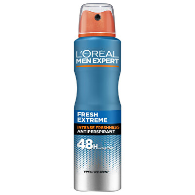 L'Oréal Paris  - Antiperspirant ve spreji Men Expert Fresh Extreme 150 ml