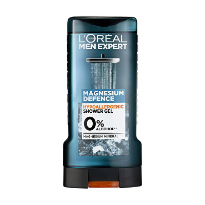 L'Oréal Paris  - Sprchový gel Men Expert Magnesium Defense (Hypoallergenic Shower Gel) 300 ml