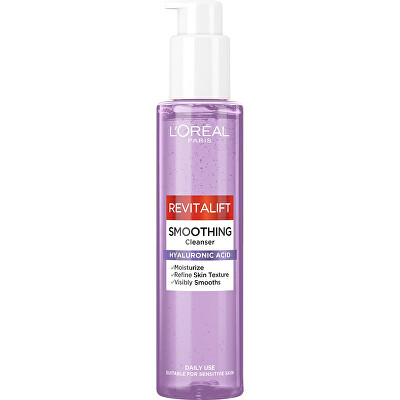 L'Oréal Paris  - Vyhlazující čisticí gel s kyselinou hyaluronovou Revitalift (Smoothing Cleanser) 150 ml