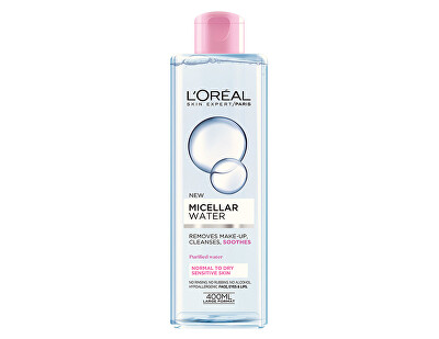 L'Oréal Paris  - Micelární voda pro normální a suchou citlivou pleť 3v1 (Micellar Water) 400 ml