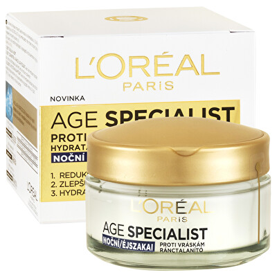 L'Oréal Paris  - Noční krém proti vráskám Age Specialist 35+ 50 ml