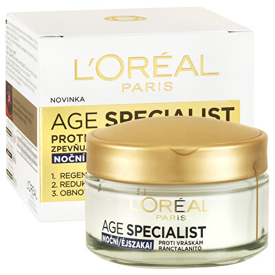 L'Oréal Paris  - Noční krém proti vráskám Age Specialist 45+ 50 ml
